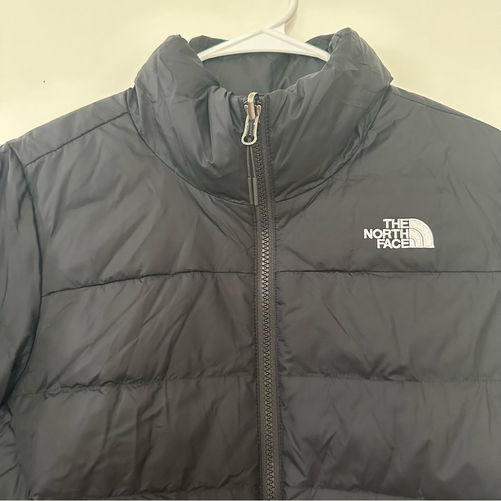 The North Face Minoqua 550 Down Jacket Puffer Women's Medium Black, NWT - Picture 2 of 8